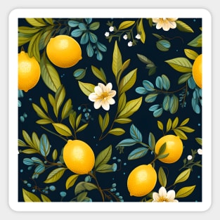 Sorrento Lemons 4 Sticker